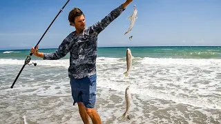 Getting Paid to Fish from the Beach - SURF FISHING