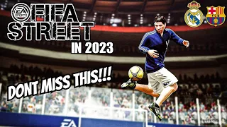 I PLAYED FIFA STREET IN 2023!!BETTER THAN VOLTA? #fifastreet