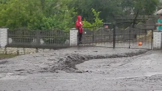 c.Кудобинці,вул.Єрьоменка .Негода-20.06.2020 .