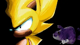 Sonic tries the Grimace Shake - Sprite Animation