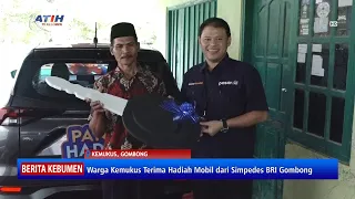 Warga Kemukus Terima Hadiah Mobil dari Simpedes BRI Gombong