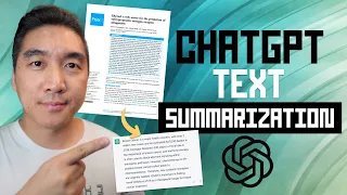 How to summarize text using ChatGPT