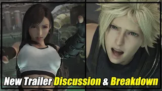 NEW Final Fantasy VII DESTINED FOR REBIRTH Trailer | REACTION & BREAKDOWN