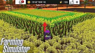 We Cultivate Five Crops Seeds Zig Zag Farming in Fs 18 ! Gameplay! Timelapse!