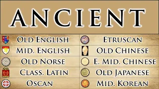 ANCIENT/OLD LANGUAGES: PART 1