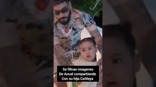 Anuel comparte con su hija Cattleya