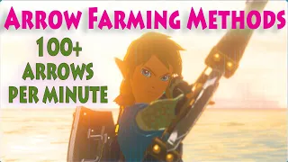 500+ in Under 4 Minutes Arrow Farming | Zelda Breath of the Wild