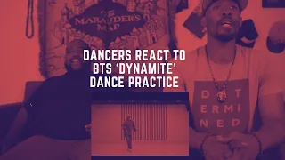 Dancers React To [CHOREOGRAPHY] BTS (방탄소년단) 'Dynamite' Dance Practice