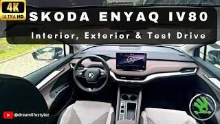 2023 Skoda Enyaq iV 80 review (Interior, Exterior & POV: test drive)