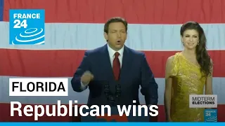 Florida's Desantis reelected: Republican wins second term as governor • FRANCE 24 English