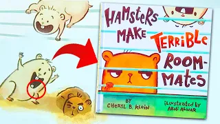 🐹 Hamsters Make Terrible Room - Mates 📕 Kids book READ ALOUD @aurelianakidsstories