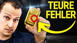 TEURE FEHLER die jeder beim ersten Goldkauf macht!