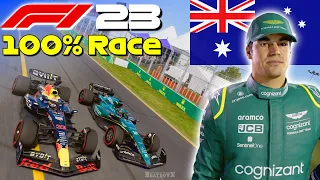 F1 23 - Let's Make Stroll World Champion #3: 100% Race Australia