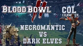 Lets try that again! Blood Bowl 2 - Necromantic (the Sage) vs those same Dark Elves. =D COL_C G15