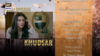 Khudsar Episode 10 | Teaser | ARY Digital
