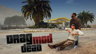 Drag Dead - мод с помощью которого можно тащить NPC в GTA 5! Тащить раненых ботов в ГТА 5 МОДЫ!