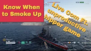 Destroyer Tips/ Live com (ep.4) World of Warships Legends