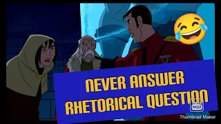 literary Devices | Rhetorical Question | prince Gyula answers rhetorical question!