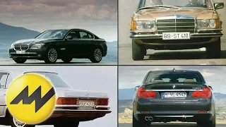 Mercedes S-Klasse vs. BMW 7er