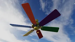 Super Funniest Wobbly Ceiling Fan Completion With a Six Blade - Pankha
