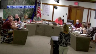 Police chief’s wife confronts Marysville’s council after he’s fired