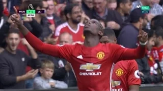 Manchester United vs Leicester City 4-1 All goals (Premier League 24/09/2016)