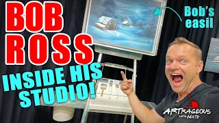 Bob Ross- Behind the Scenes of The Joy of Painting at His Former Studio