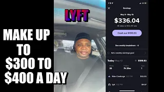 LYFT YOU CAN MAKE UP TO $400 A DAY | I MADE MY DECISION...