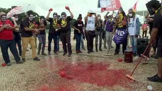 People protest against Brazil's Bolsonaro during Black Consciousness week | AFP