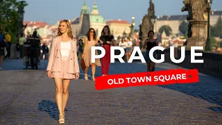 Prague, Czech Republic 🇨🇿 [4K]Walking Tour Old Town Square