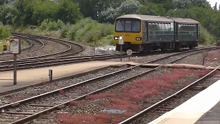 Trains at Exeter St Davids 10th July 2019