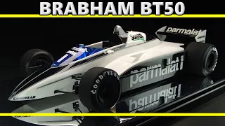 BRABHAM BT50 BMW TURBO / TAMIYA 1/20 Formula one / Scale Model