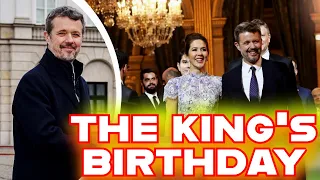 King Frederick of Denmark's birthday will be filled with happiness and surprises.