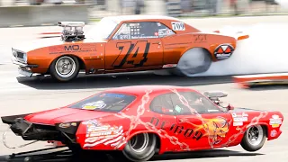 BIG Engines POWER - Muscle Cars BIG block V8 SOUNDS & Accelerations