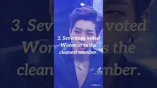 Facts about Wonwoo (SEVENTEEN) II Factsination II