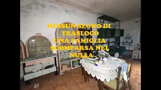 Nessun segno di trasloco, una famiglia sparita nel nulla [URBEX ITALIA]