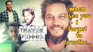 "When I see you I forget to breathe" Travis Fimmel 💙_💙