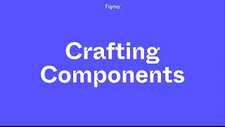 Building blocks: Crafting components