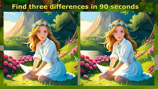 Observation at the Limit: Find 3 Differences in 90 Seconds | Task #15