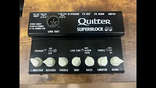 Quilter Superblock US Demo