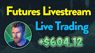 +$604.12 Profit - LIVE Day Trading! Market Clubhouse Futures Livestream - May 9th, 2024