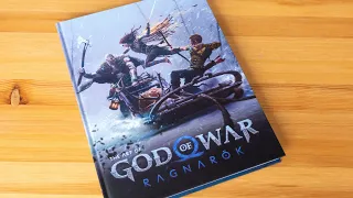 The Art of God of War Ragnarok (book flip)