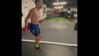 Teofimo Lopez on Jump rope ahead of George Kambosos fight on October 5th.