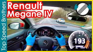 Renault Megane IV GT 1.5 dCi 110HP (2018) AUTOBAHN POV TOP SPEED 🚀