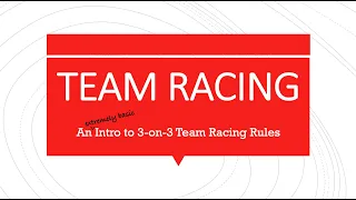 Team racing very basic intro