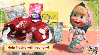 Masha and the Bear: House Cleaning Games for Girls Gameplay (Android)