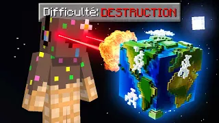 Je dois détruire le Monde pour finir Minecraft..