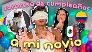 VIAJE DESDE MEXICO A COLOMBIA Y SORPRENDO A MI NOVIO EN SU CUMPLEAÑOS - GEMELAS ORTEGA