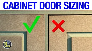 Cabinet Door Sizing [*Ad] [video 549]