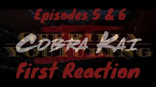 Cobra Kai 5 - Eps 5&6 Workin' Man First Reaction